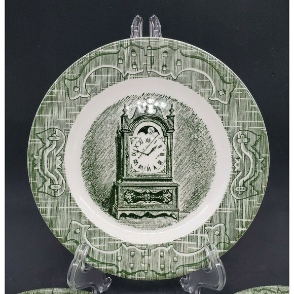 Royal China Other - 3 Vintage Royal China The Old Curiosity Shop 6.5" Bread & Butter Plates